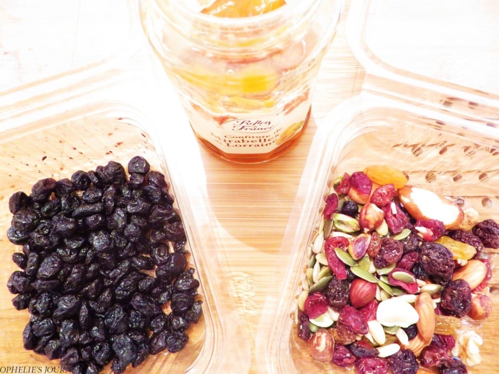 Fruits secs confiture Fruits secs confiture