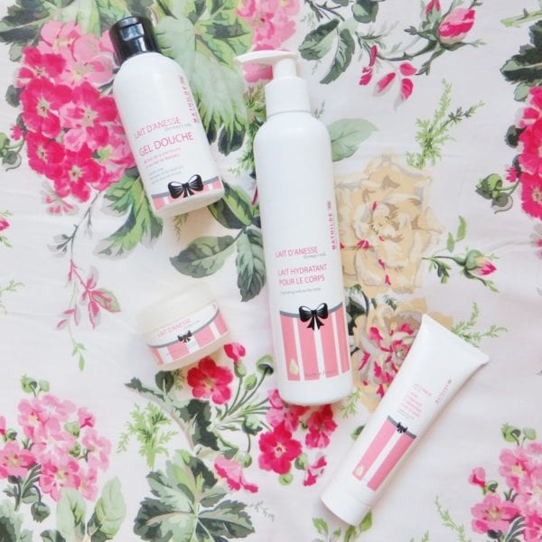Mathilde B cosmétiques lait d'anesse