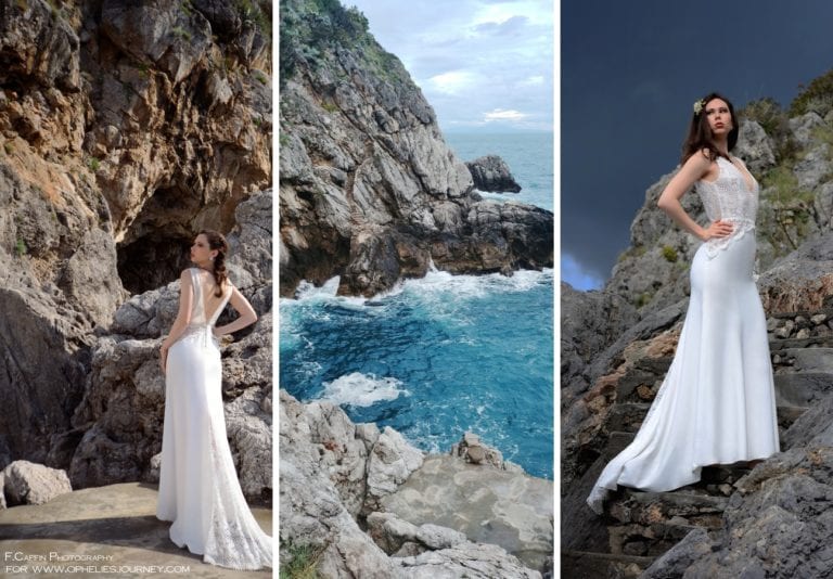 Robe fille mariage dos nu dentelle