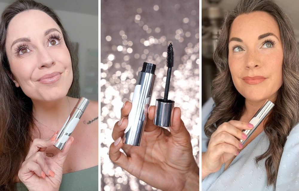 avant/après soin mascara Younique Quadra