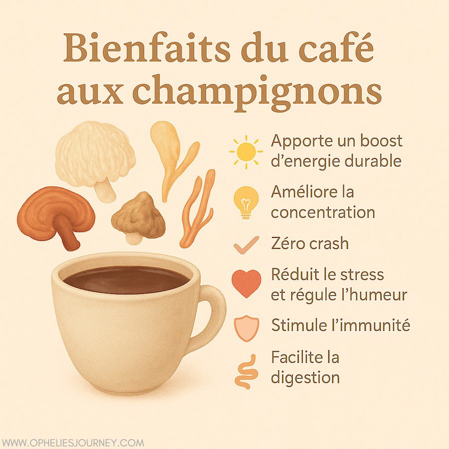 café aux champignons bienfaits