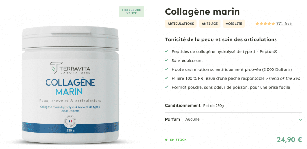 collagène marin terravite