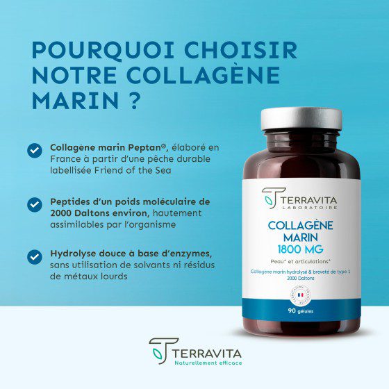 collagène marin terravita type peptan