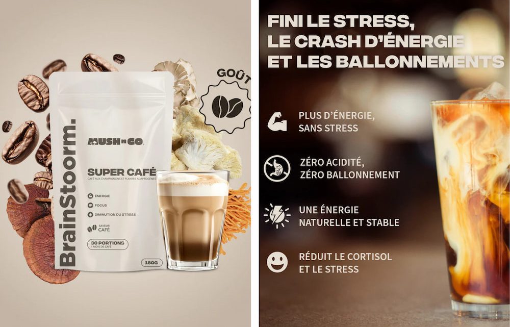avis brainstoorm saveur café mushngo