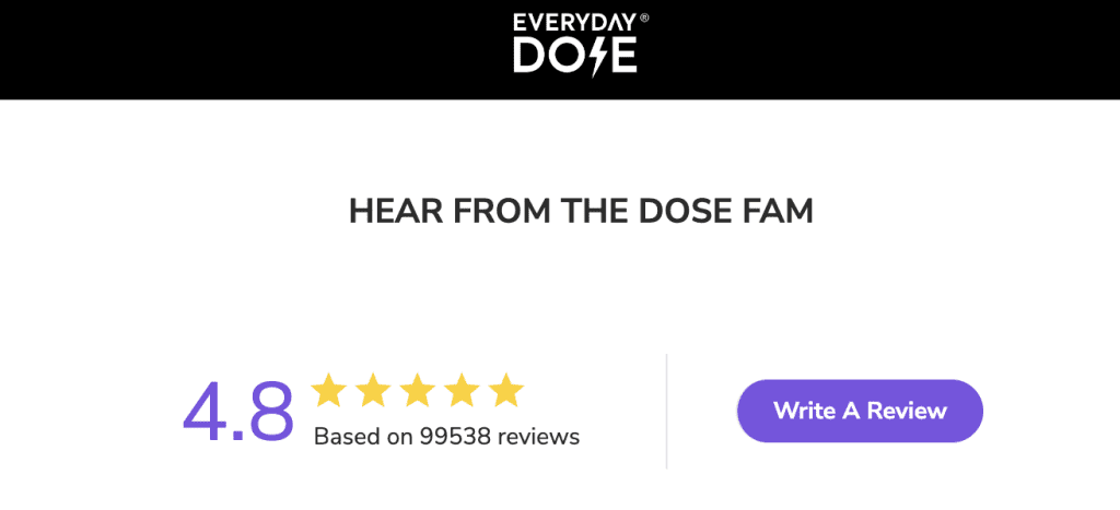 everyday dose customer reviews