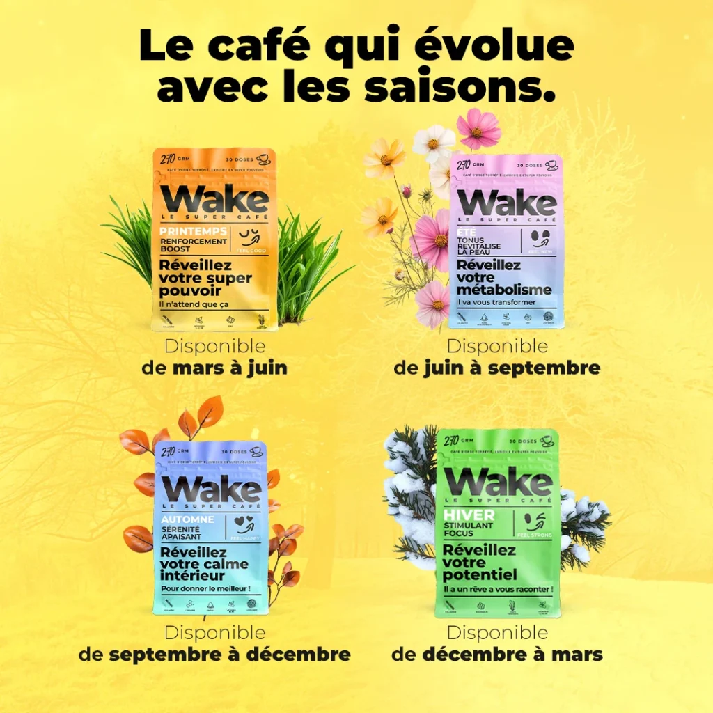 wake café saisons