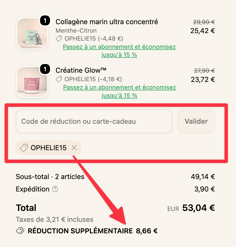 humble plus code promo ophelie15