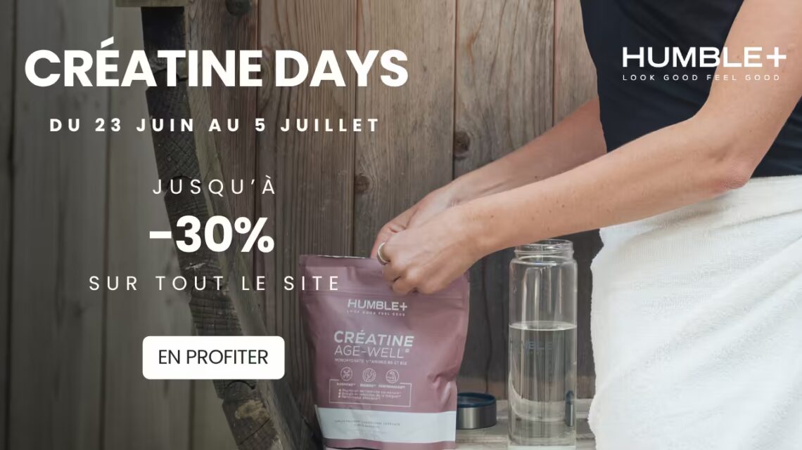 humble plus promo creatine days