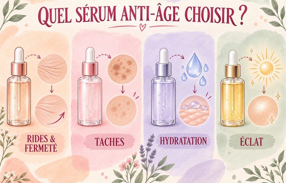 choisir son sérum anti-âge pour le visage