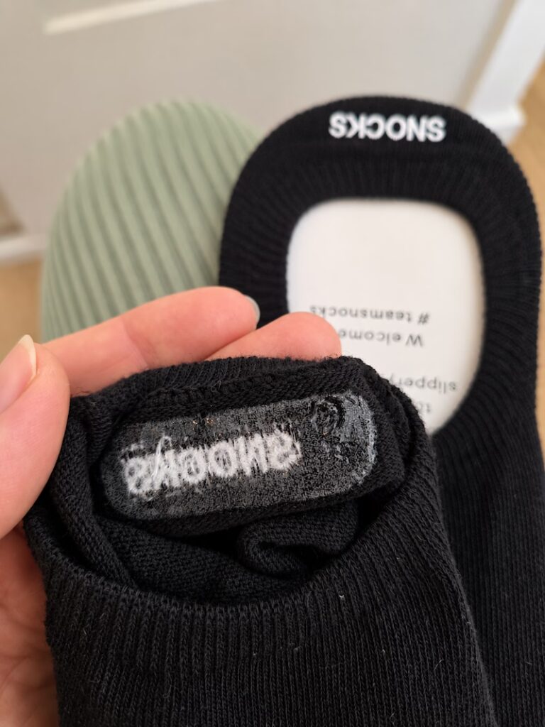socquettes coussinet en silicone snocks